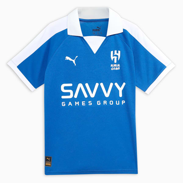Al Hilal SFC Anniversary Youth Football Jersey, Blue Intense-PUMA White, extralarge-IND